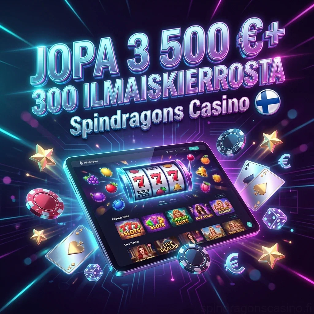 Jopa 3 500 €+ 300 Ilmaiskierrosta